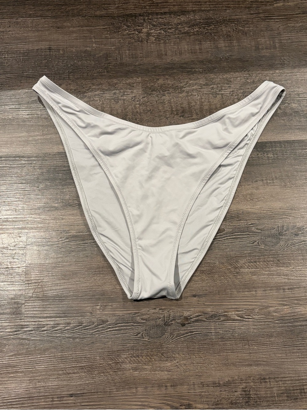 SKIMS Light Gray High-Cut Bikini Brief